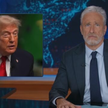 Jon Stewart Slams Donald Trump as an ‘Incredibly Fragile Man-Baby’ For Storming Out of ‘Meet the Press’ Interview