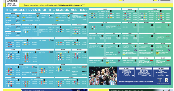 Never miss a match! Emirates screens FIFA World Cup 26™ live on flights via Sport 24