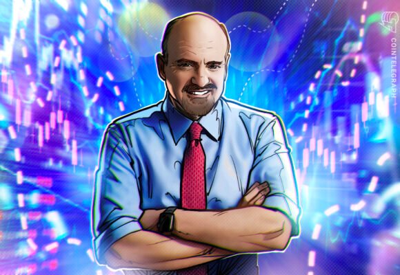 Jim Cramer plans to sell his Bitcoin over quantum fears as BTC rises 1.6%