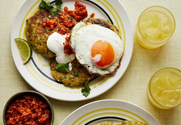 Gurdeep Loyal’s quick and easy recipe for masala chickpea-parsnip fritters with coconut sambol | Quick and easy